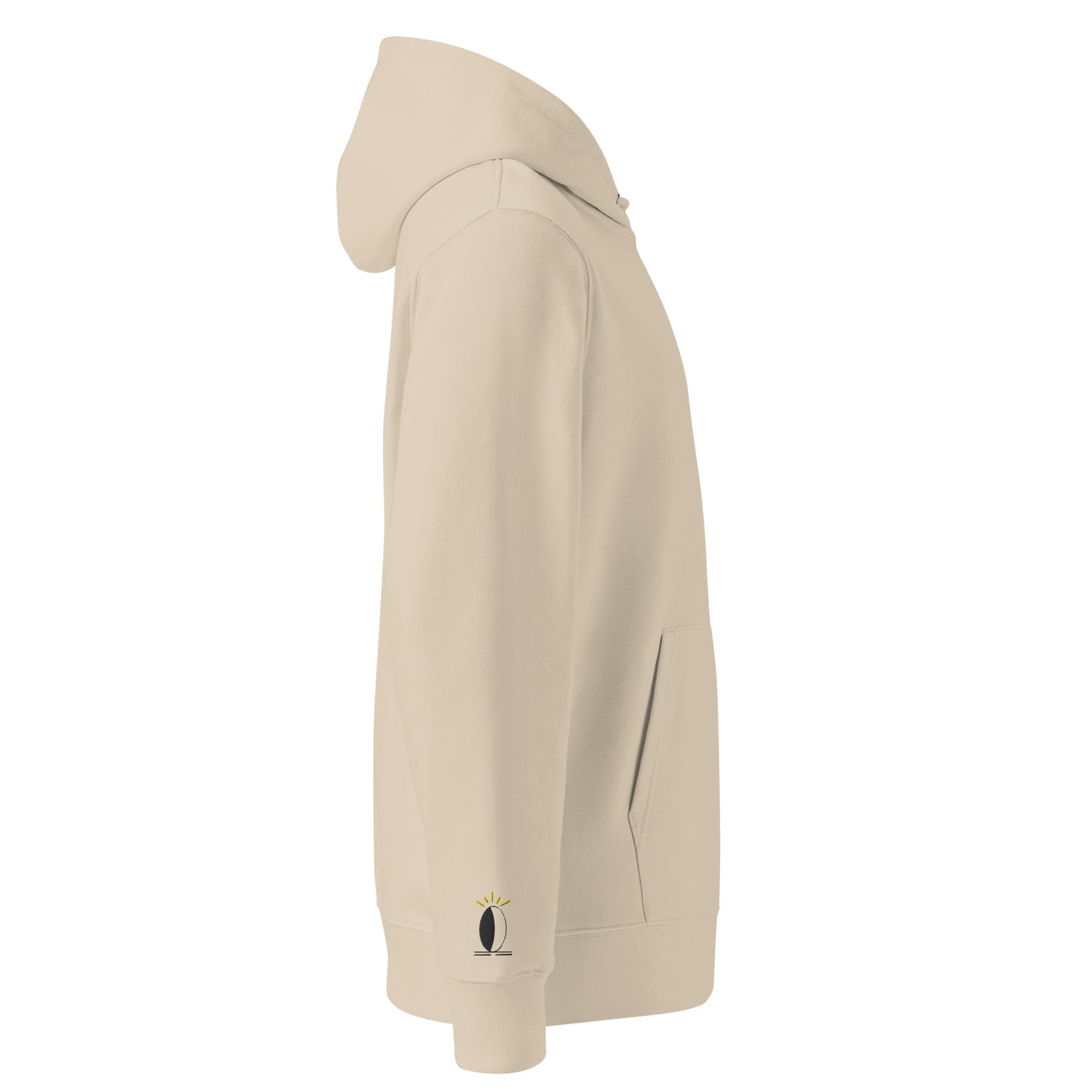 Sweat à capuche brodé écologique « Skinsollaris »,