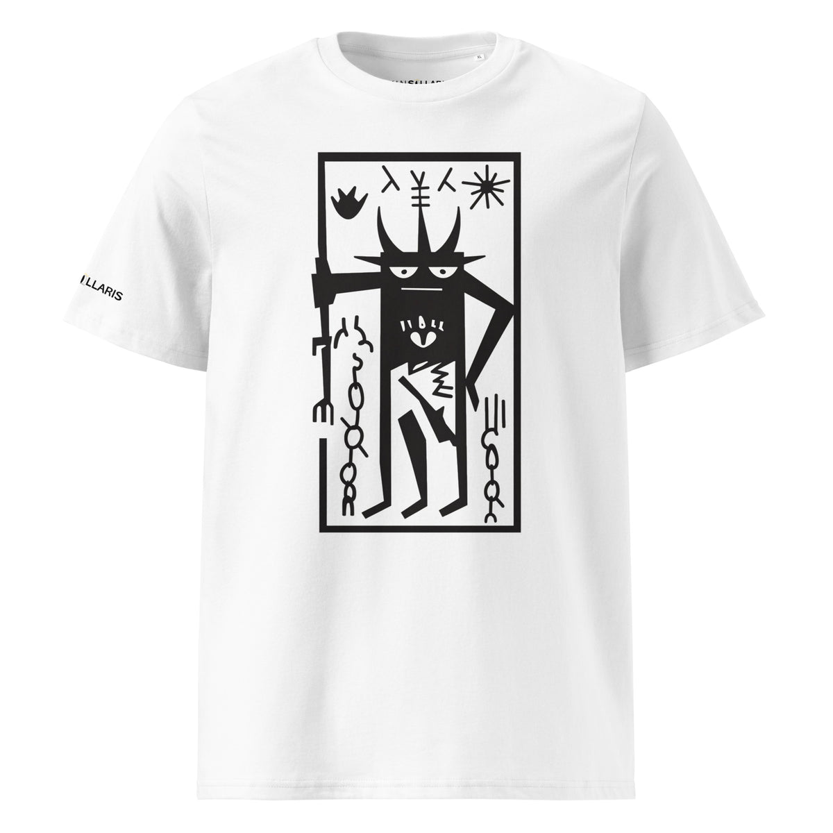 Koszulka ekologiczna unisex biała
