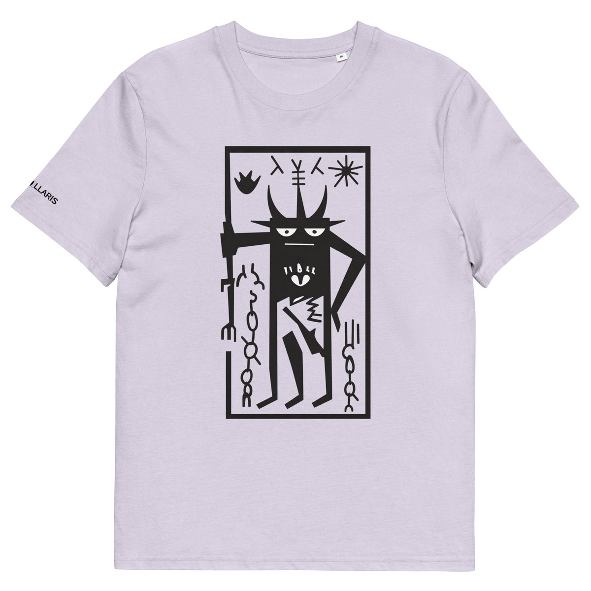 Koszulka ekologiczna unisex fioletowa