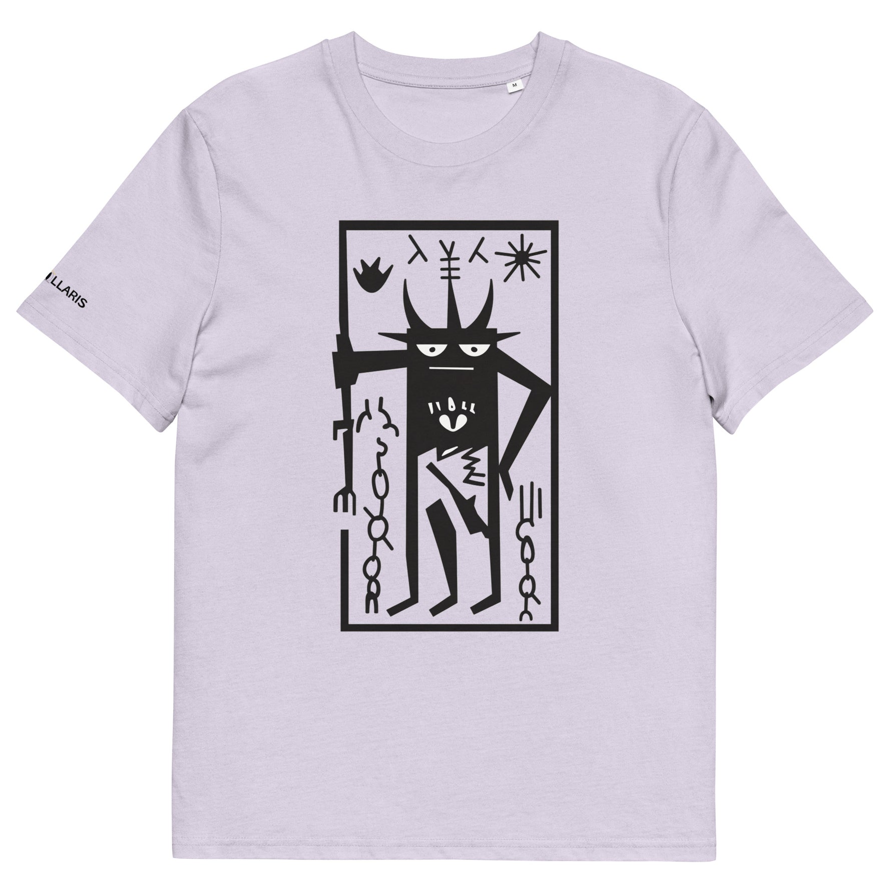 Koszulka ekologiczna unisex fioletowa