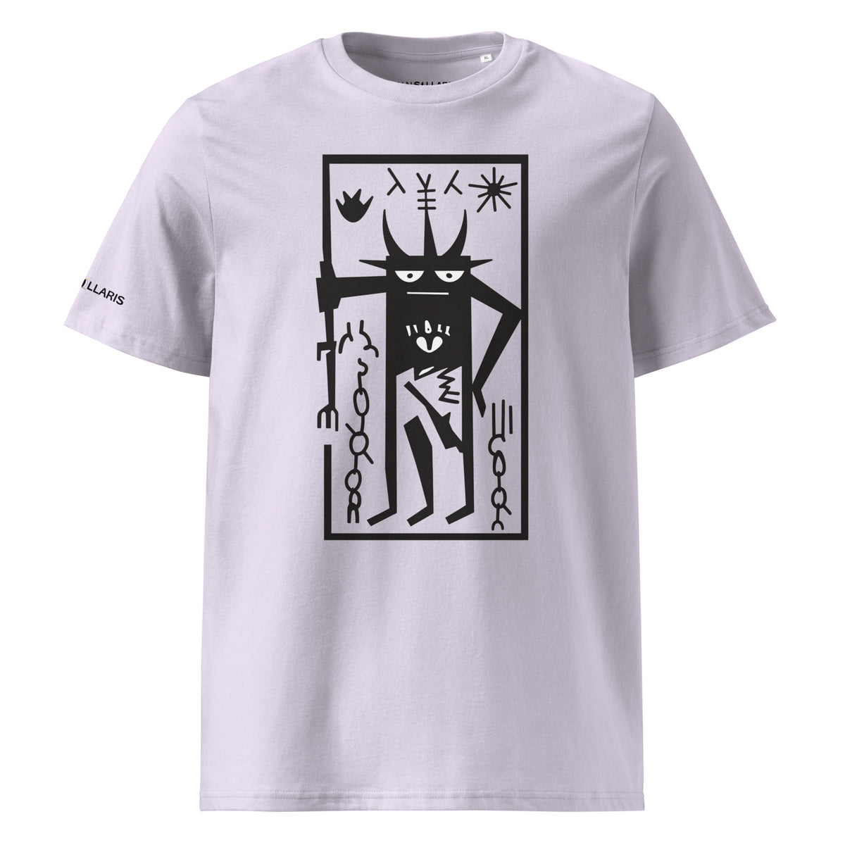 Koszulka ekologiczna unisex fioletowa