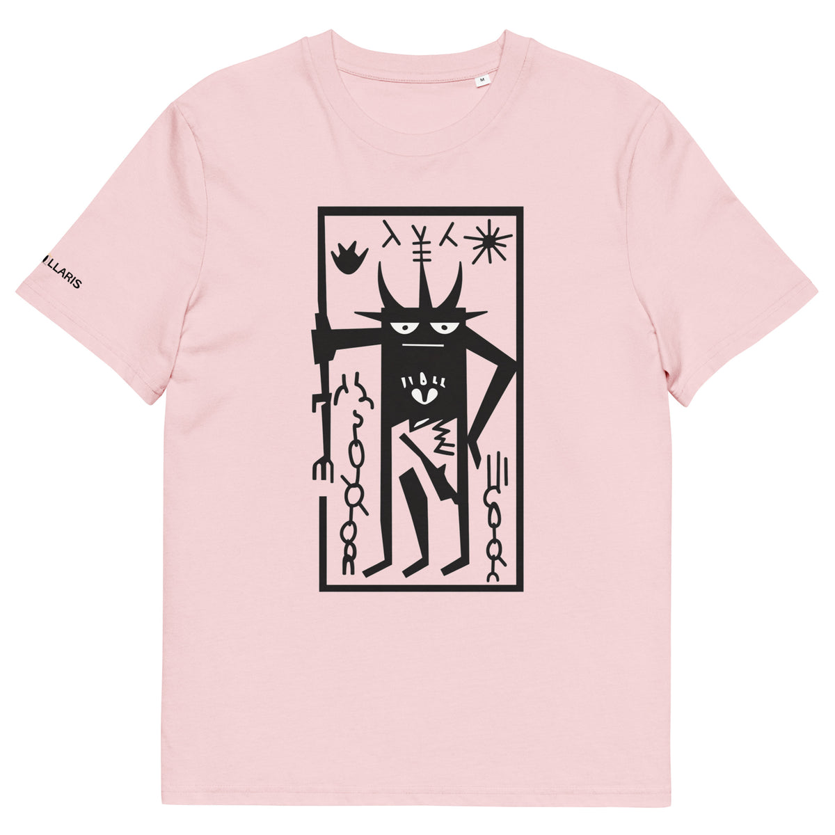 Koszulka ekologiczna unisex rożowa