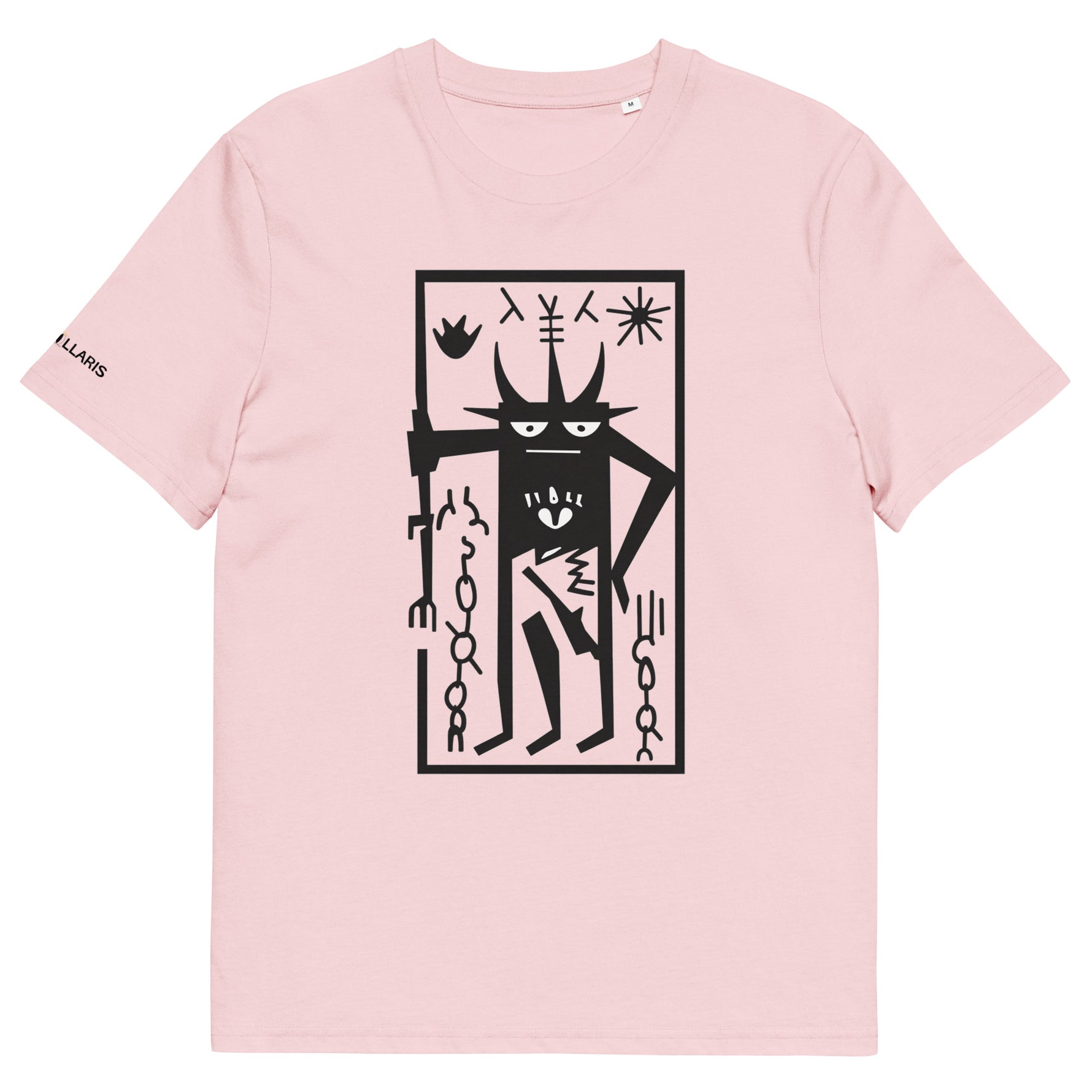 Koszulka ekologiczna unisex rożowa