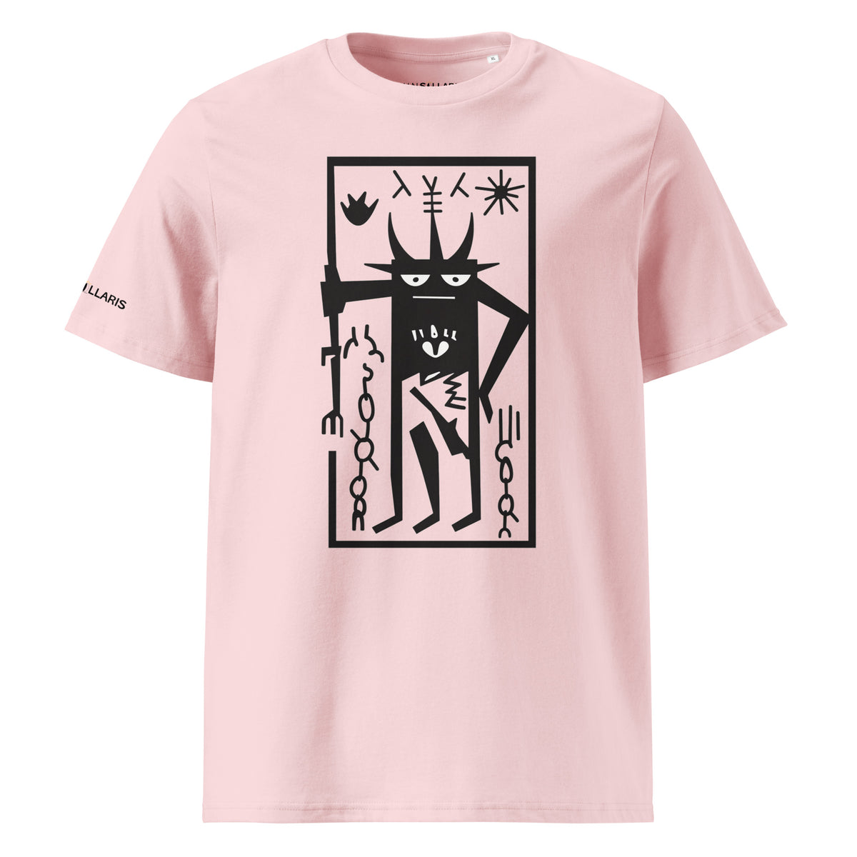 Koszulka ekologiczna unisex rożowa