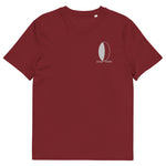 Ekologiczny T-shirt z Białym Logo Skinsollaris
