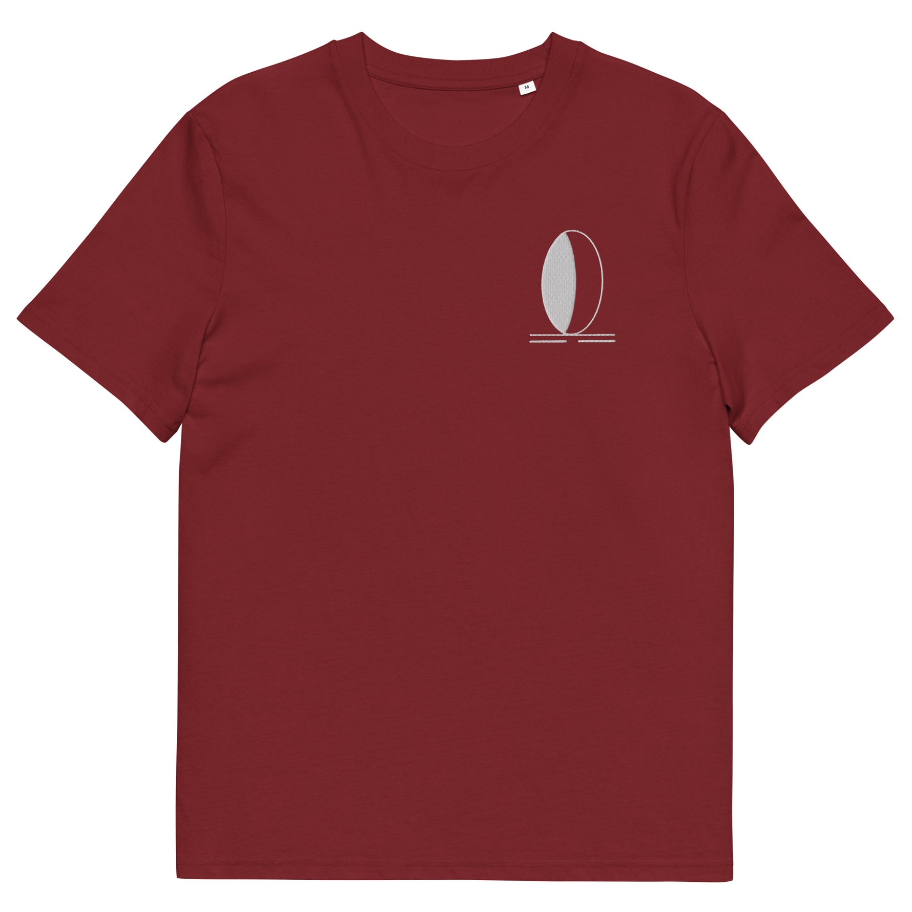 Ekologiczny T-shirt z Białym Logo Skinsollaris