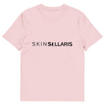 Ekologiczny T-shirt z czarnym logo Skinsollaris