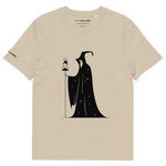 T-shirt z bawełny ekologicznej Eremita bezowy