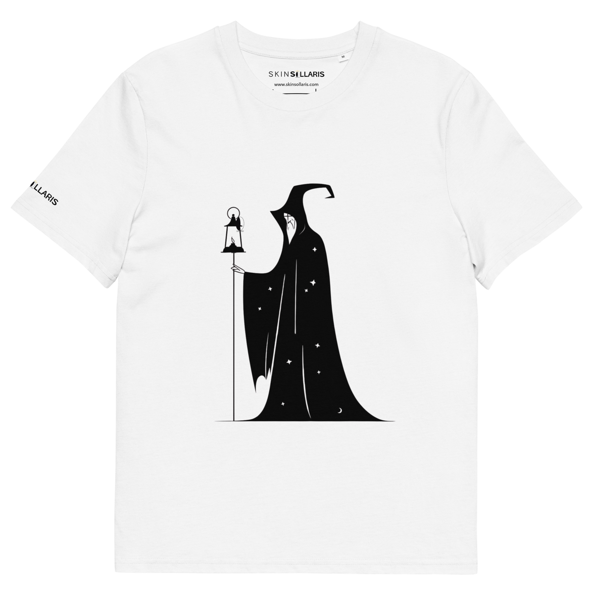 T-shirt z bawełny ekologicznej Eremita biały