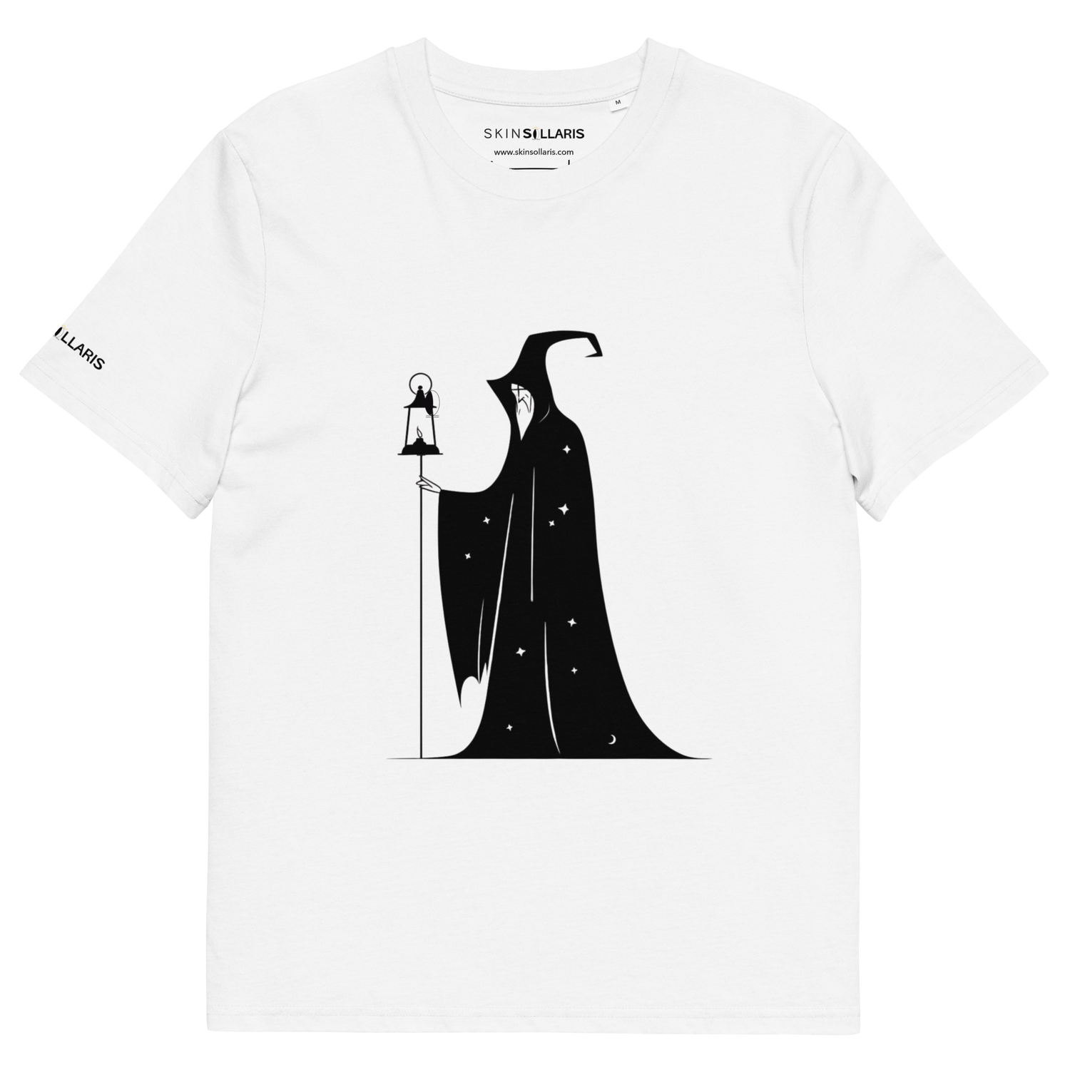 T-shirt z bawełny ekologicznej Eremita biały