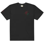 Bawełny T-shirt z Haftem Kwiatowym