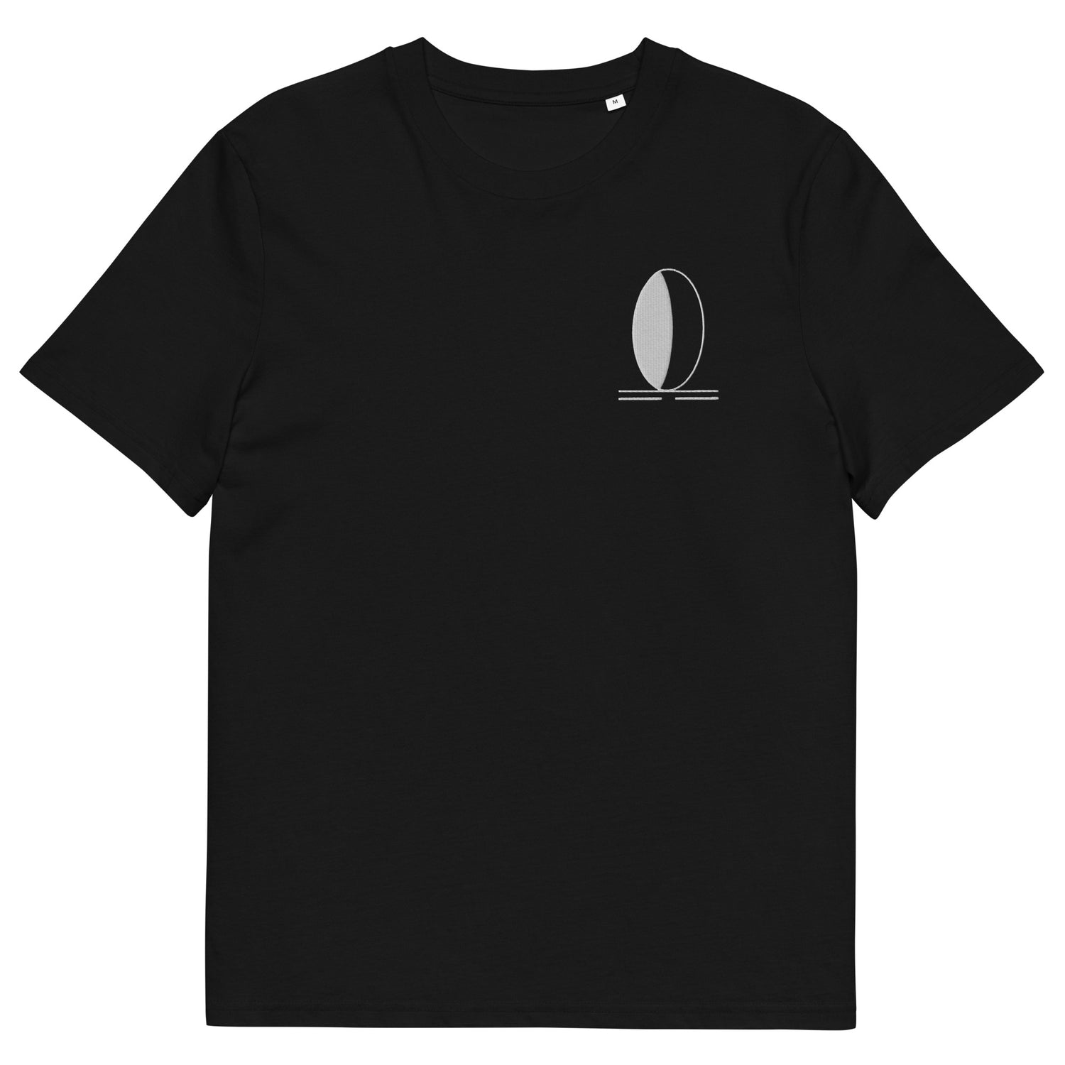 Ekologiczny T-shirt z Białym Logo Skinsollaris