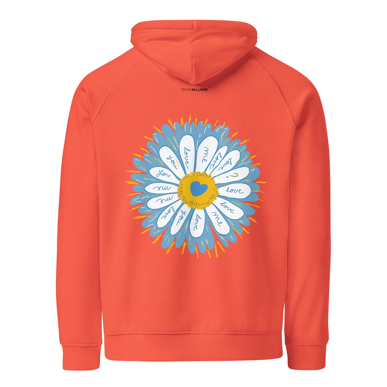 Bluza z kapturem serce haftowany