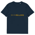 T-shirt Ekologiczny z żółtym Logo Skinsollaris 