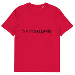 Ekologiczny T-shirt z czarnym logo Skinsollaris